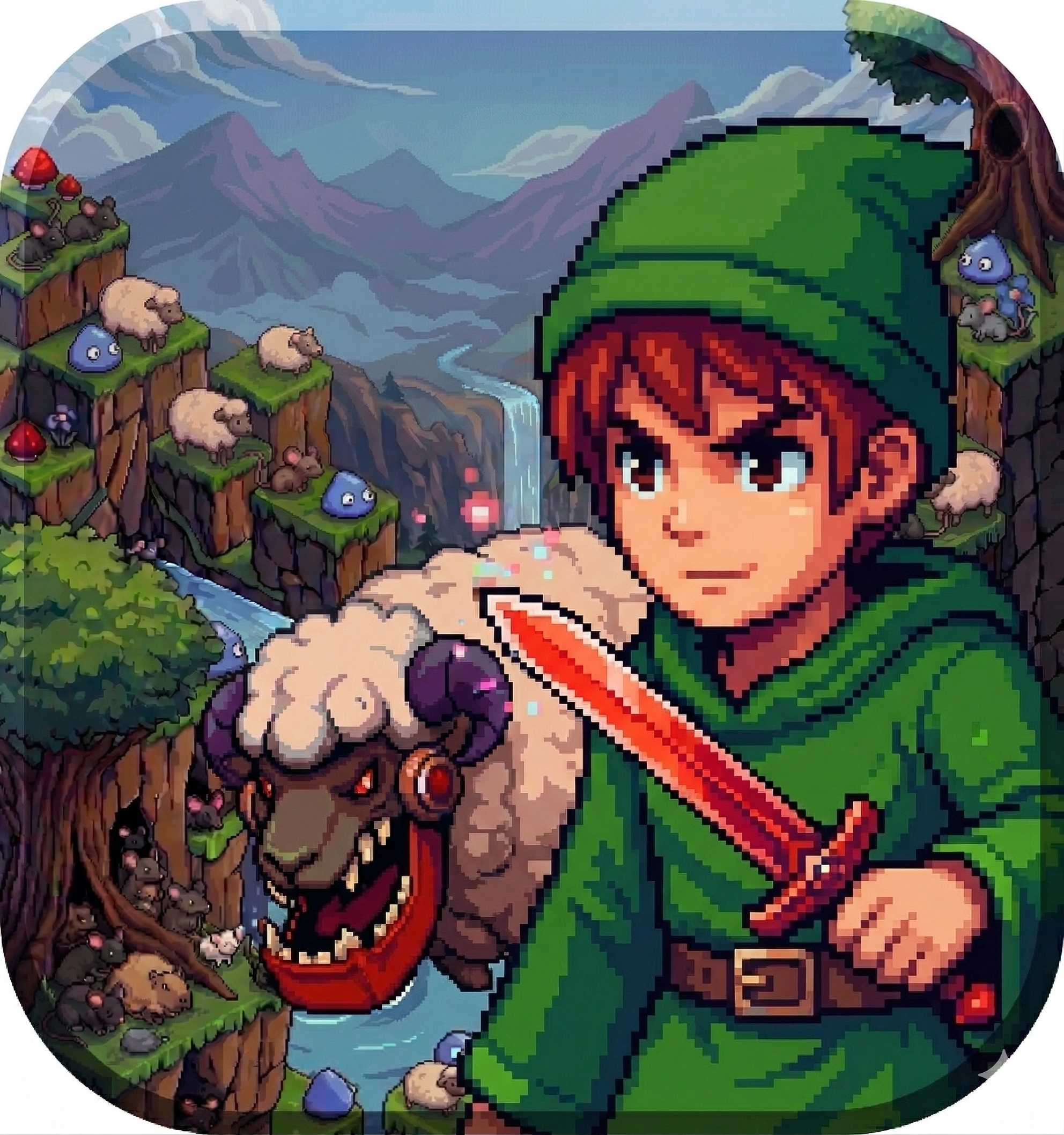 Gachamon - Jeu de monstres, aventure rétro et collection